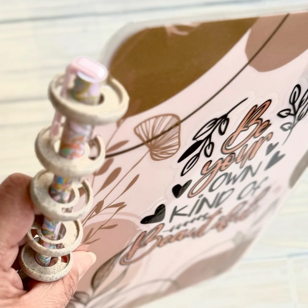 Happy Planner classic weekly layout Boho neutral Be your own kind of Beautiful